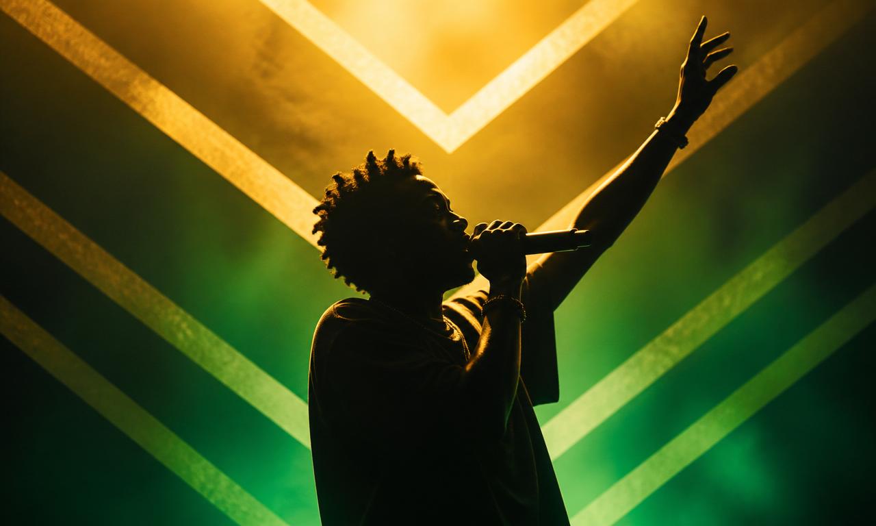 South African artist performing